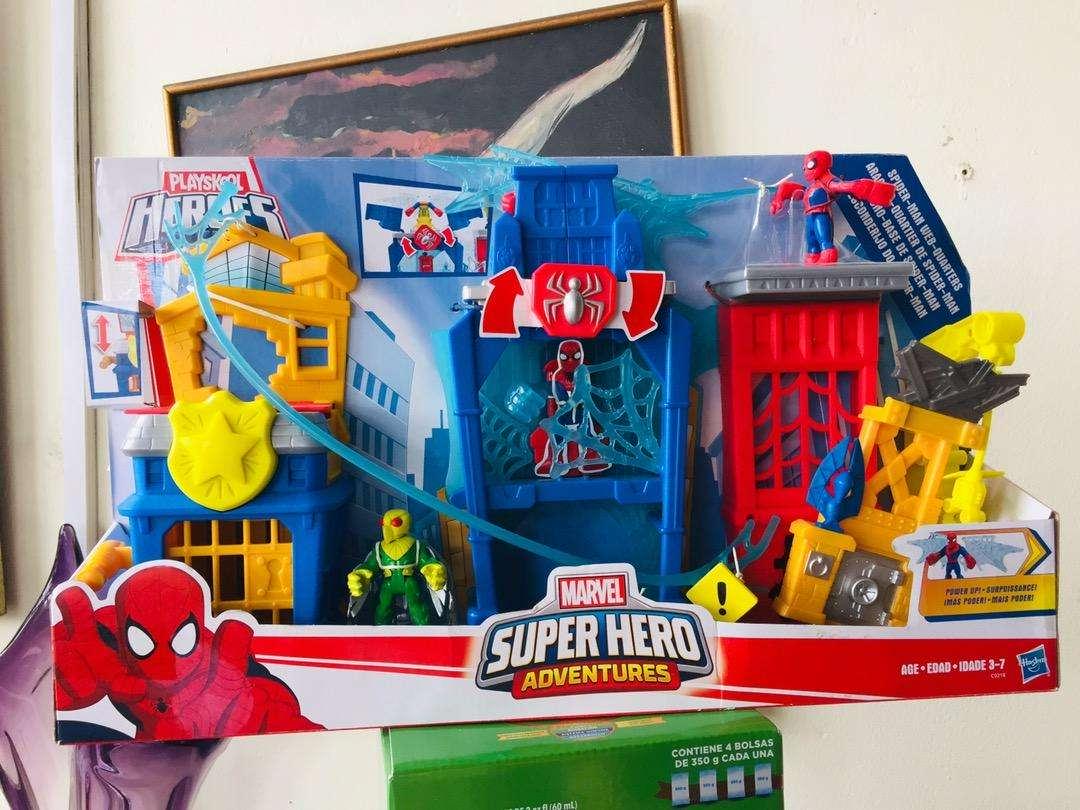 Juguetes Articulados Spiderman Super Hero Adventure MARVEL – ORIGINAL