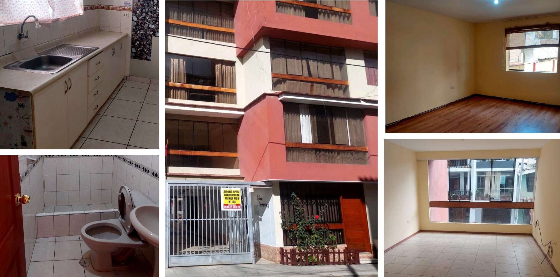 Alquiler Departamento Cajamarca | 3 Dormitorios y 1 Estacionamiento S/ 950
