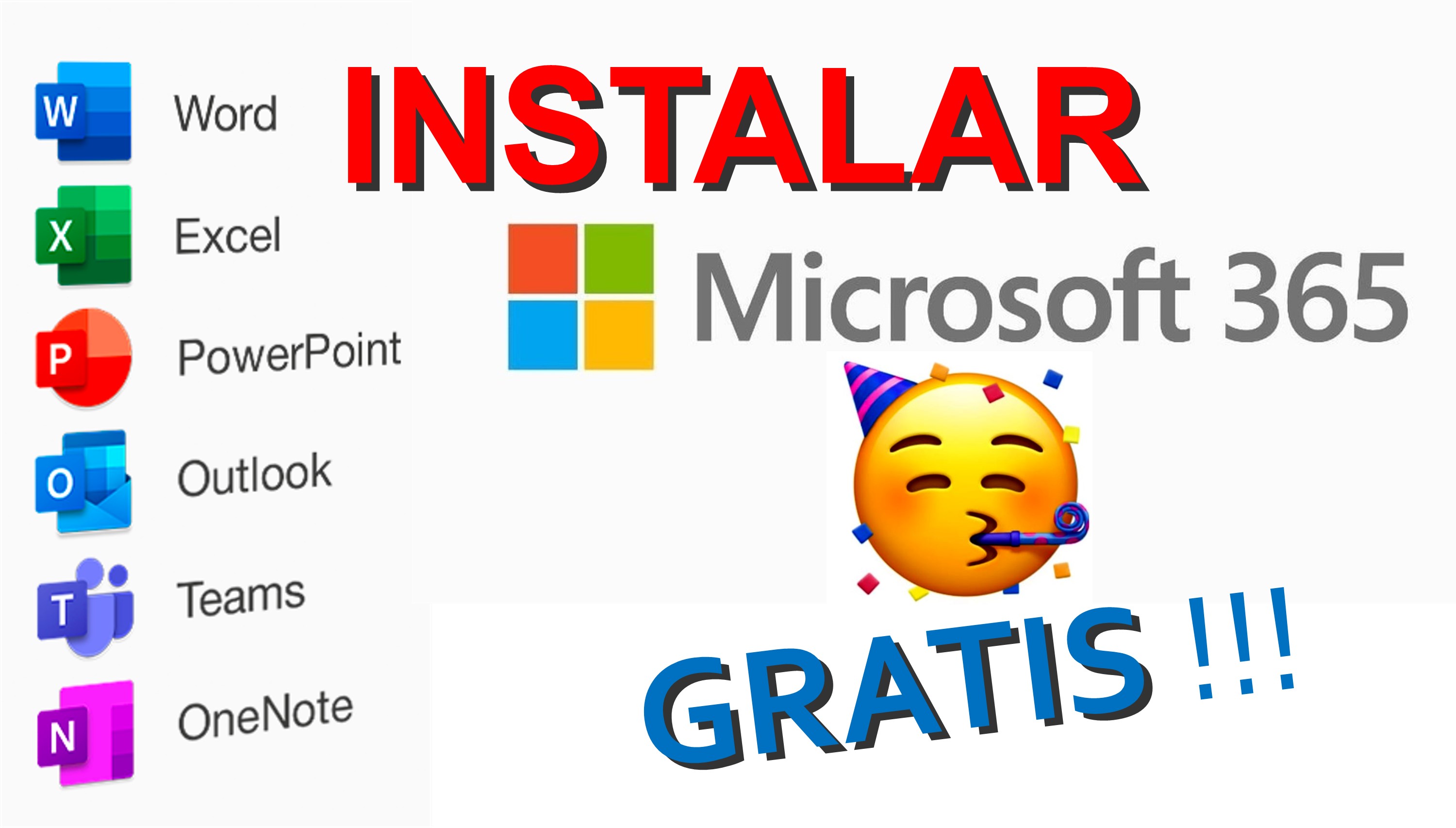 Descargar Y Instalar MICROSOFT OFFICE 365 GRATIS | Word, Excel ...